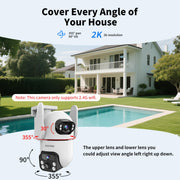 Dual Lens Security Camera 2K Ultra HD image 7