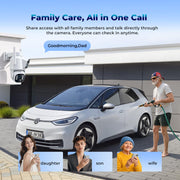 Dual-Lens Solar Security Camera real usage | Smaronics