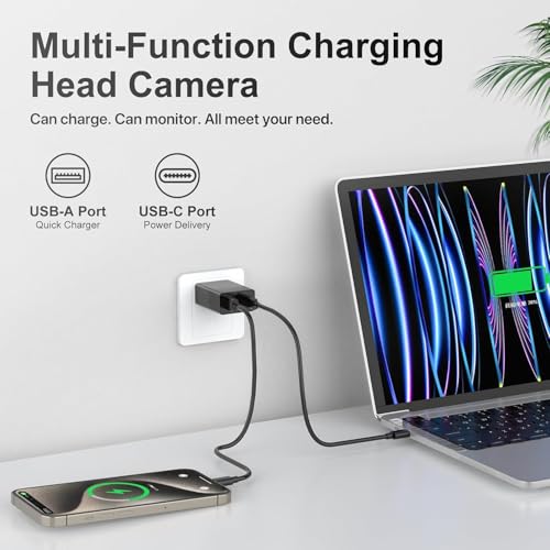 dual usb charger camera side profile product view | Smaronics