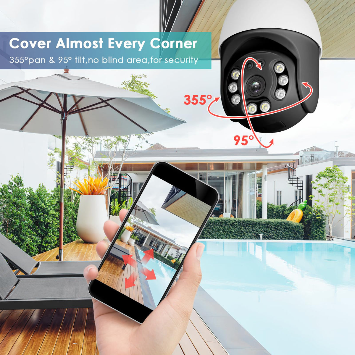 E27 Bulb Security Camera clip and build detail | Smaronics