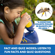educational insights geosafari talking microscope clip and build detai