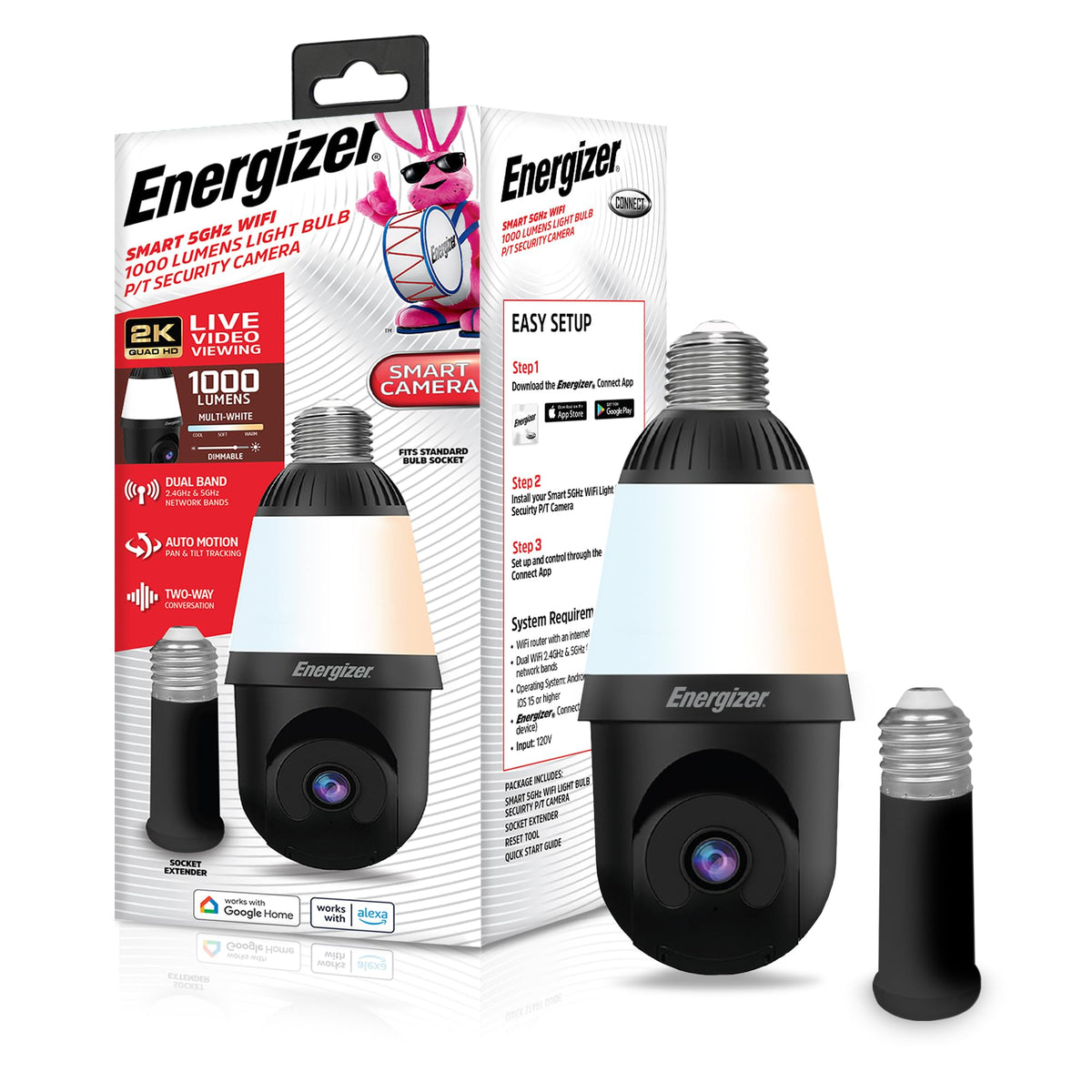 Energizer Smart 2K Light Bulb Security Camera image 9