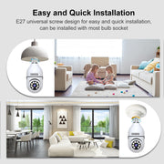 Everseco 4pack 2K 3MP Wireless Light Bulb Security Camera image 8