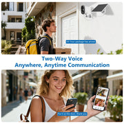 Fazoxo 2K Security Camera side profile | Smaronics