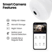 feit electric smart rotating light bulb clip and build detail | Smaron