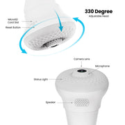 feit electric smart rotating light bulb package contents view | Smaron