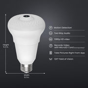 feit electric smart rotating light bulb side profile product view | Sm