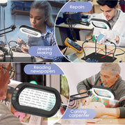 Flexible Magnetic Helping Hands and Soldering Station Magnifier image 7