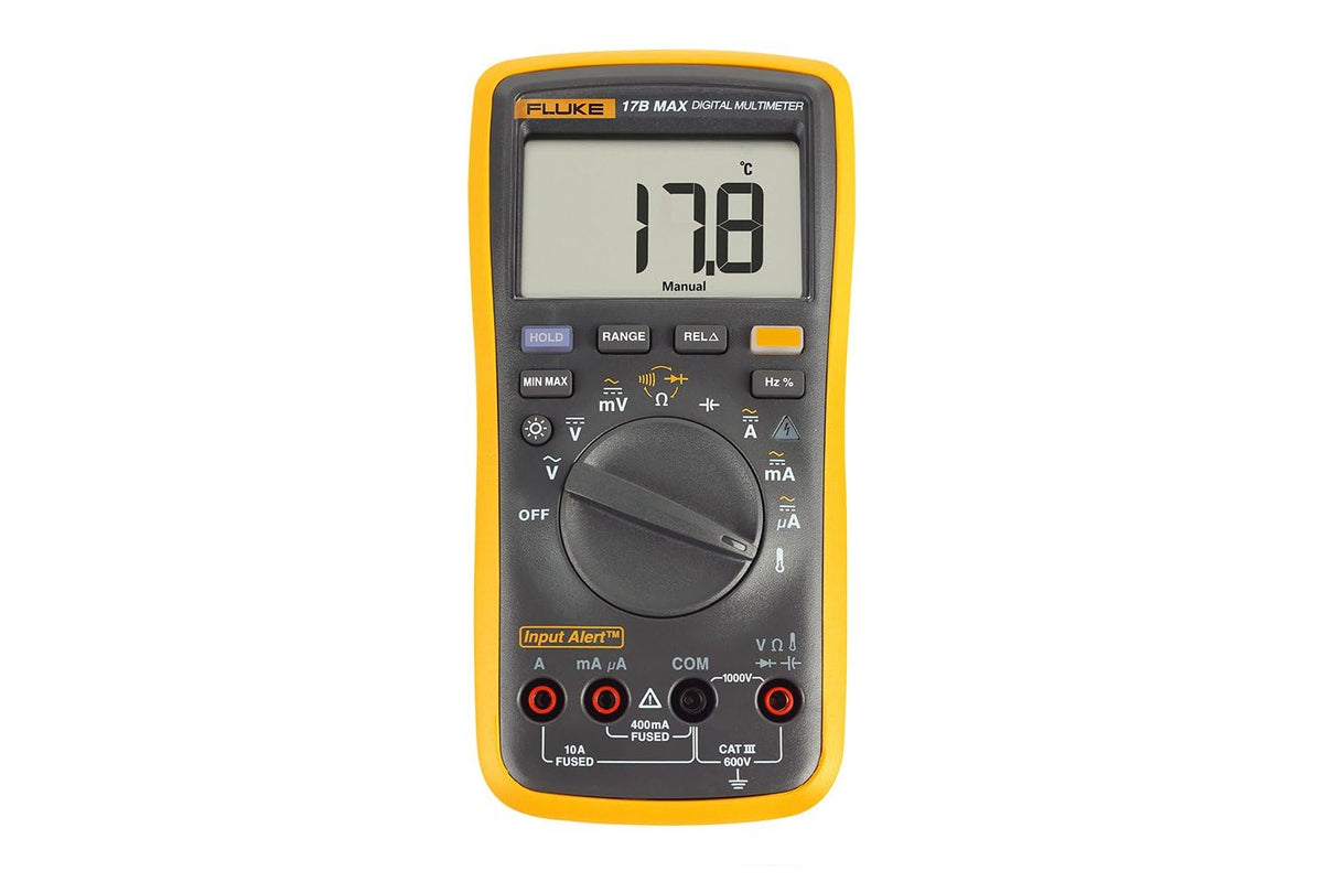 Fluke 17B+ Digital Multimeter front angle | Smaronics