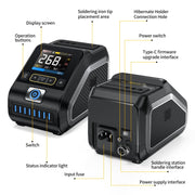 FNIRSI DWS-200 200W Soldering Station Kit image 8