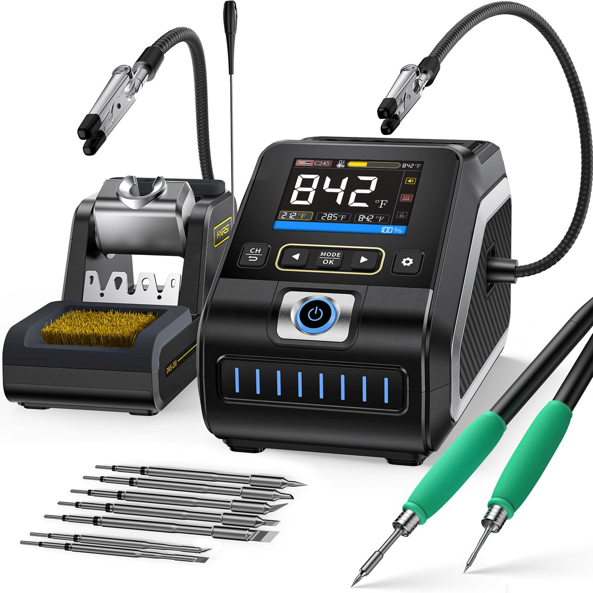 FNIRSI DWS-200 200W Soldering Station Kit image 9