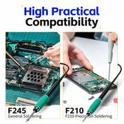 fnirsi dws 200 200w soldering station kit package contents view | Smar