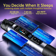 fnrsi hs 03 cordless soldering iron kit feature close up view | Smaron