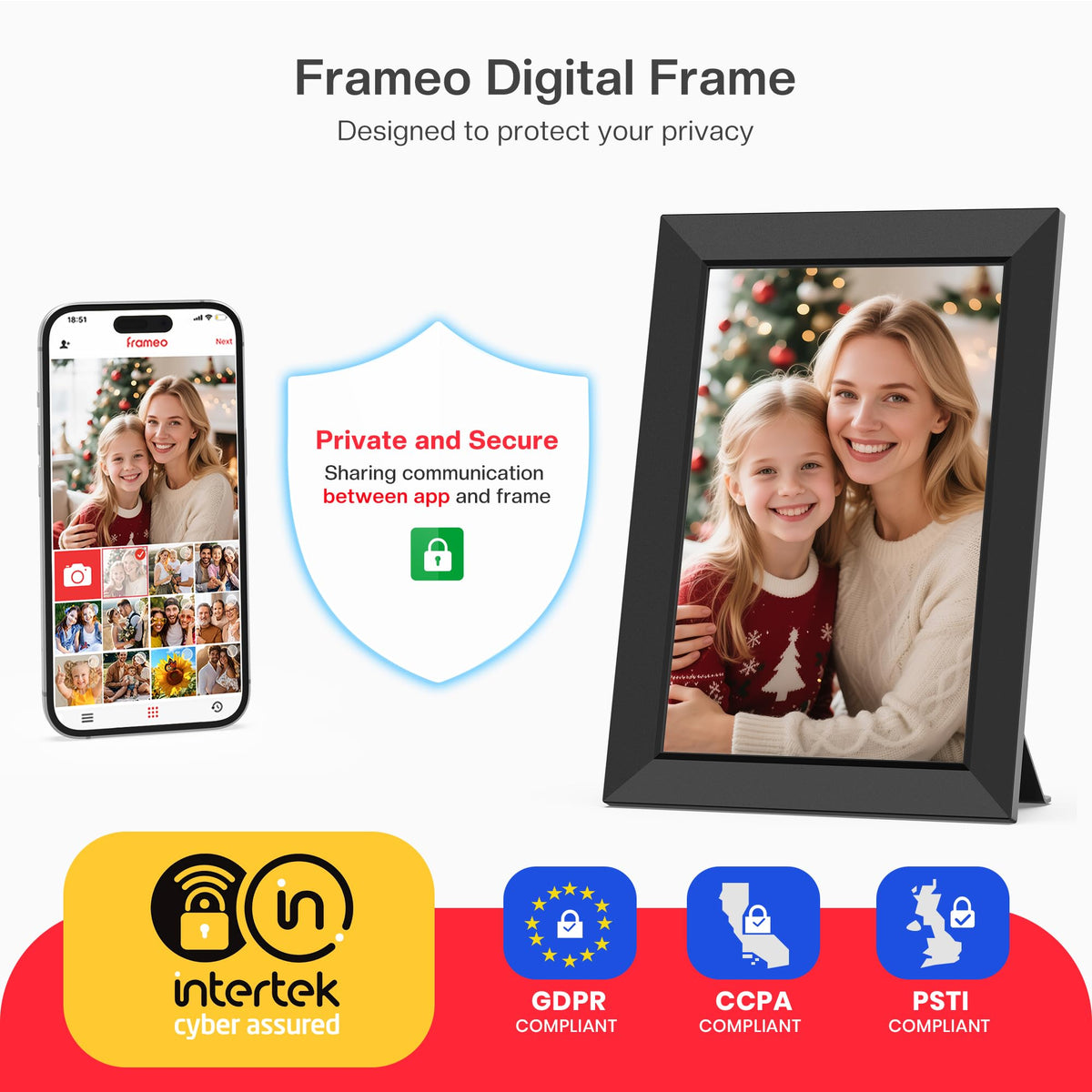 Frameo 10.1 Inch WiFi Digital Picture Frame image 7