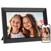 Frameo 10.1 Inch WiFi Digital Picture Frame front angle | Smaronics