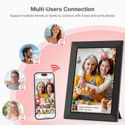 frameo 10 1 inch wifi digital picture frame package contents view | Sm