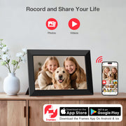 Frameo 10.1 Inch WiFi Digital Picture Frame rear design | Smaronics