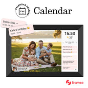 frameo smart wifi digital photo frame feature close up view | Smaronic