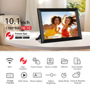 Frameo Smart WiFi Digital Photo Frame rear design | Smaronics