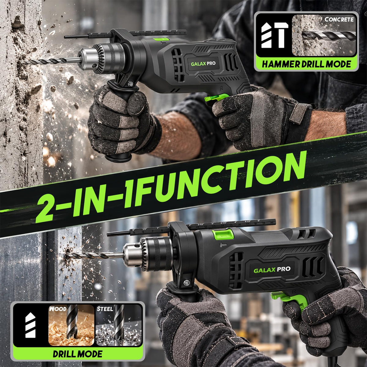 Galax Pro Corded Hammer Drill image 4