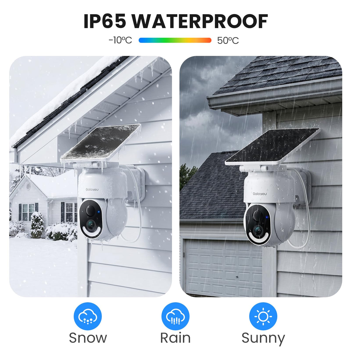 GalaYou Solar Camera Outdoor real usage | Smaronics