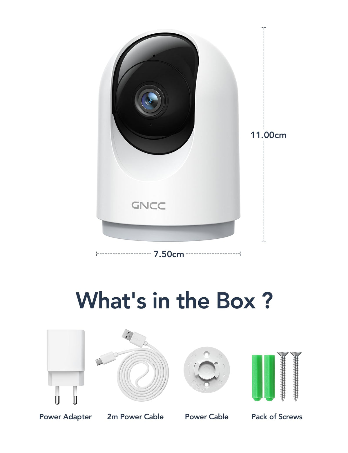 GNCC 2K Indoor Security Camera image 9
