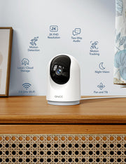 GNCC 2K Indoor Security Camera rear design | Smaronics