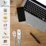 gogreen power 15ft extension cord package contents view | Smaronics