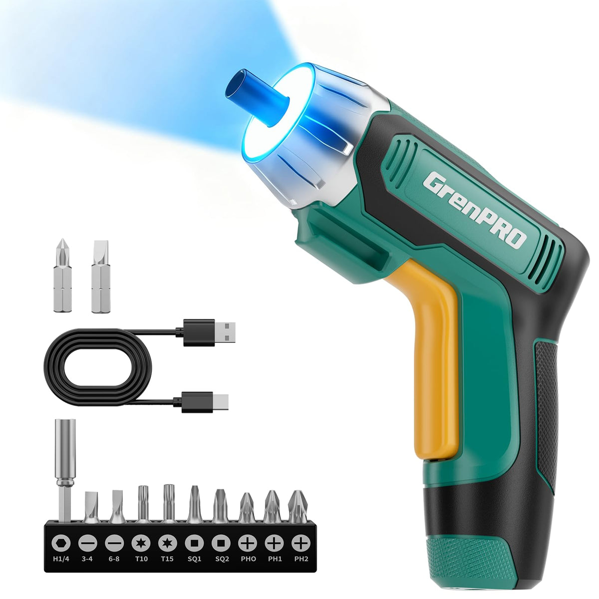 Grenpro 4V Cordless Electric Screwdriver Set image 9