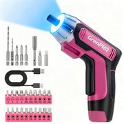 Grenpro 4V Cordless Electric Screwdriver Set front angle | Smaronics