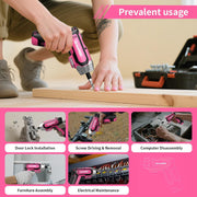 grenpro 4v cordless electric screwdriver set package contents view | S