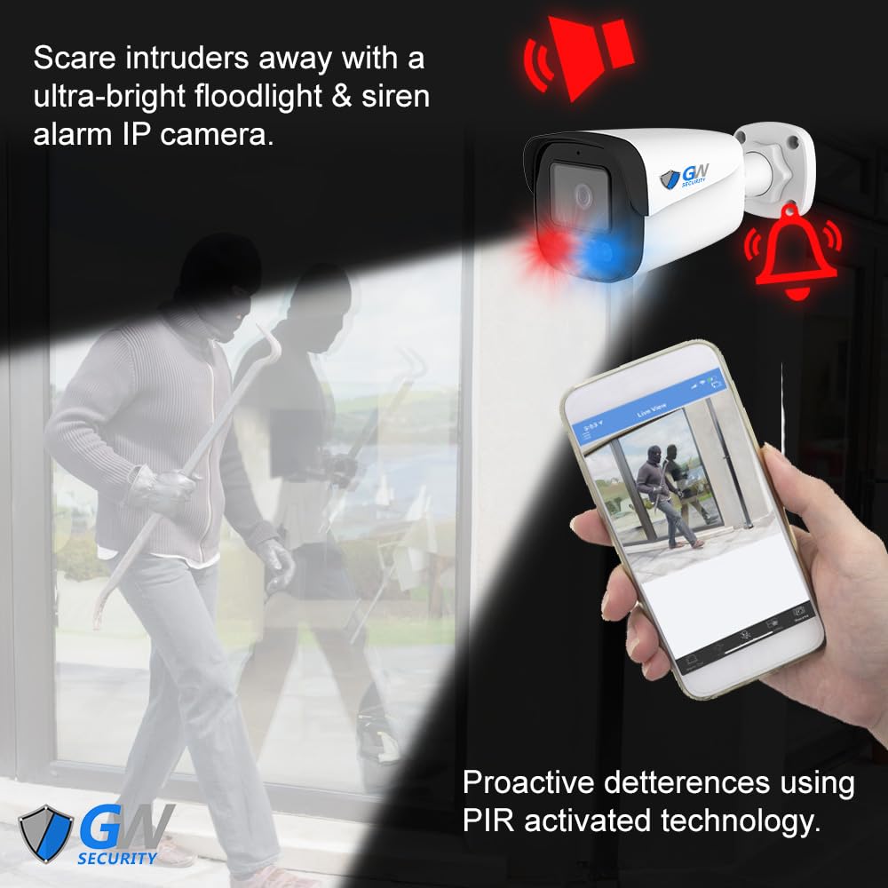 gw security 32 channel 4k face recognition camera system real usage pr