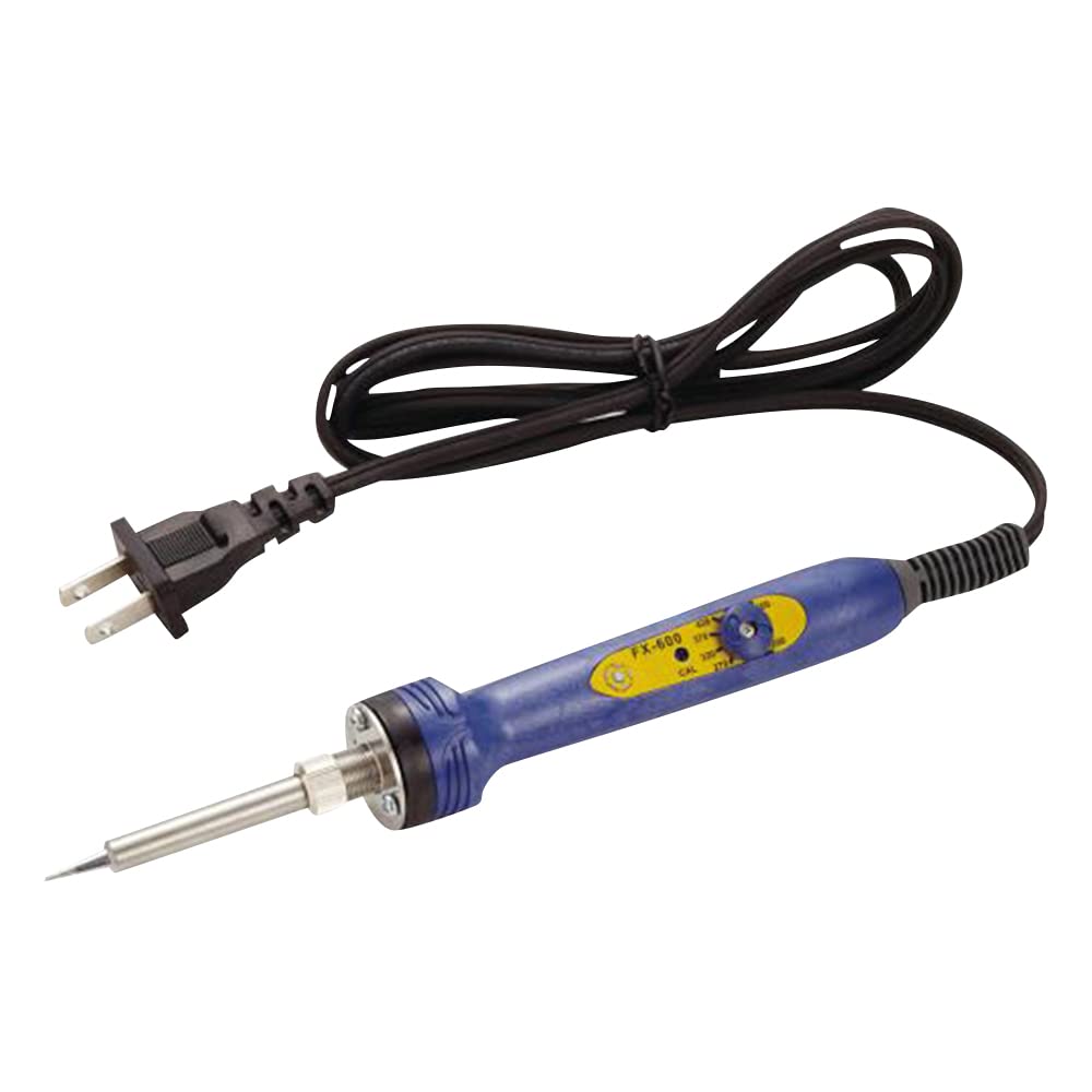 hakko dial type temperature limiting soldering iron fx600 front angle
