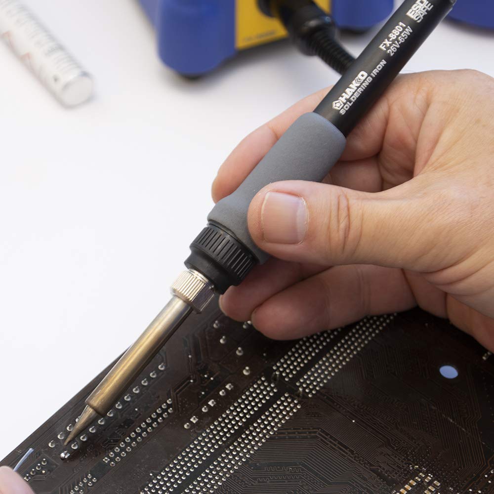 hakko fx8801 01 soldering iron feature close up view | Smaronics