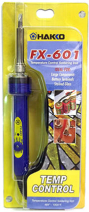 Hakko Soldering Iron for Stained Glass - FX601 front angle | Smaronics