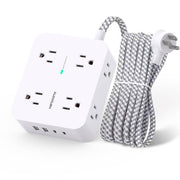 HANYCONY Surge Protector Power Strip front angle | Smaronics