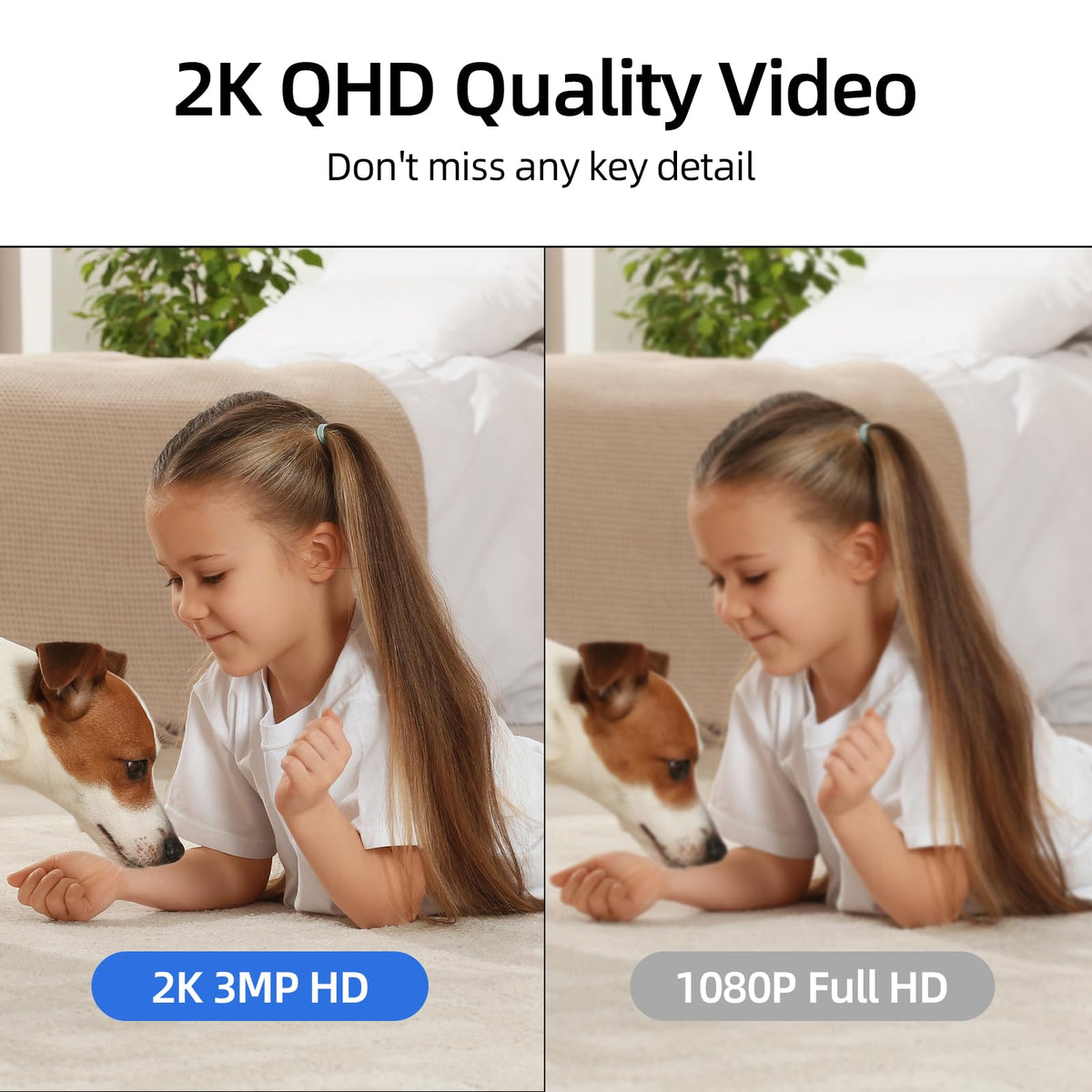 Hawkray 360° 2K 3MP Security Camera rear design | Smaronics