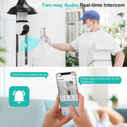 Hawkray Light Bulb Security Camera package contents view | Smaronics