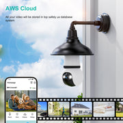 Hawkray Light Bulb Security Camera rear design | Smaronics