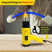 heat gun 2000w variable temperature clip and build detail | Smaronics