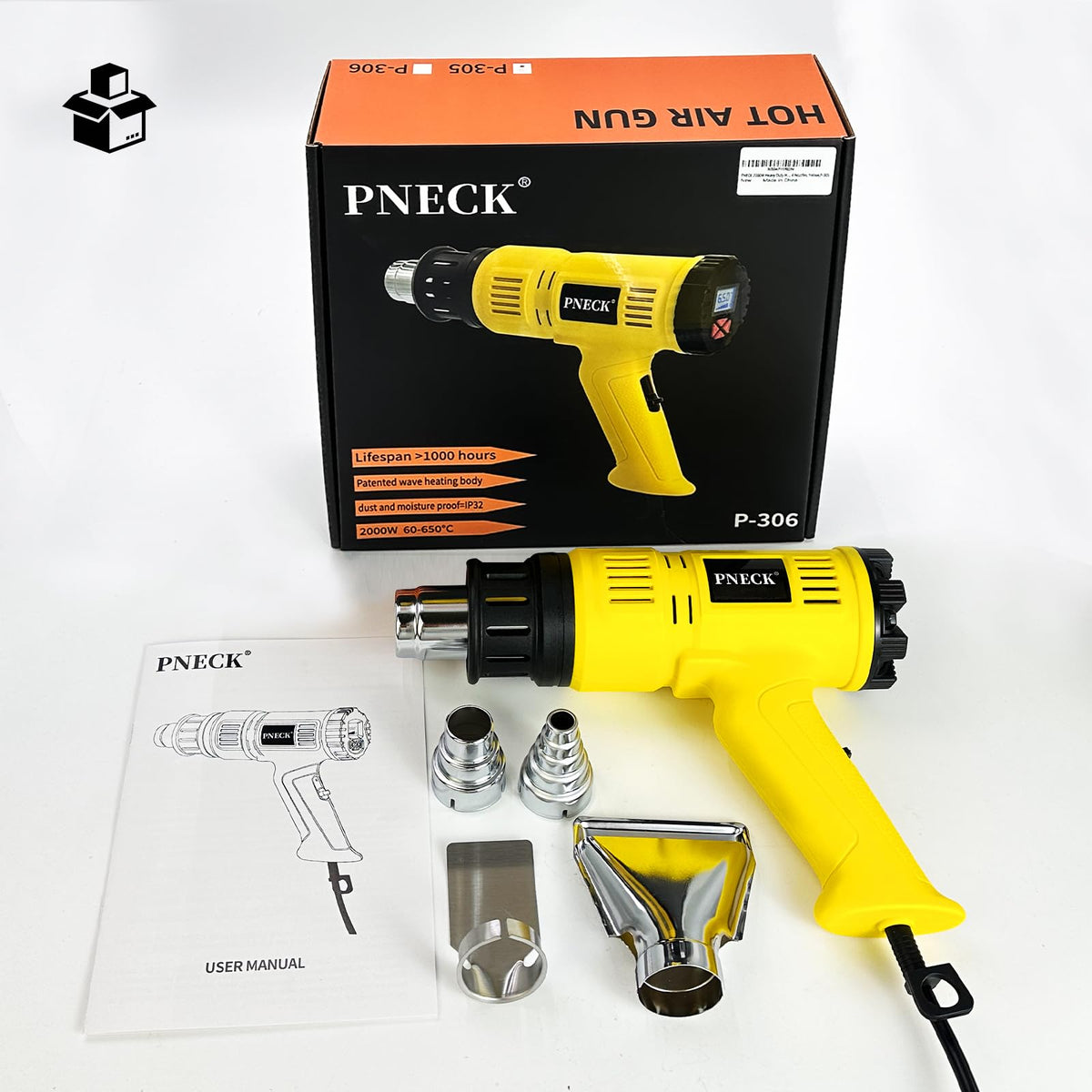 Heat Gun 2000W Variable Temperature with 2 Speeds image 7