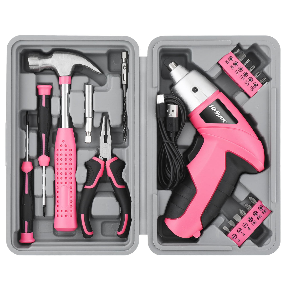 Hi-Spec Small Electric Screwdriver, Mini Drill Set image 10