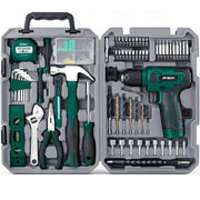 Hi-Spec Tool Set with 8V Drill Set Home DIY Repair & Maintenance, Pink image 8