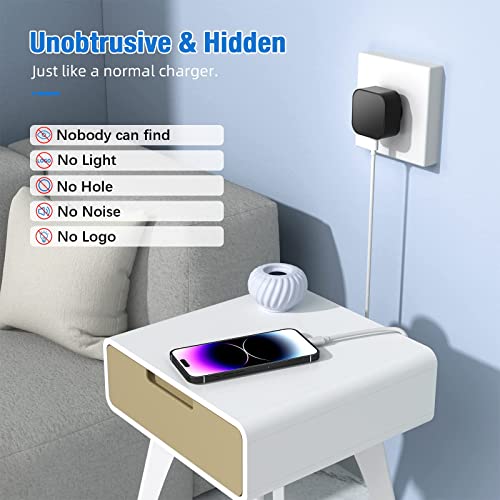 hidden camera charger rear design product view | Smaronics