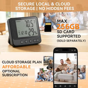 hidden camera clock real usage product view | Smaronics