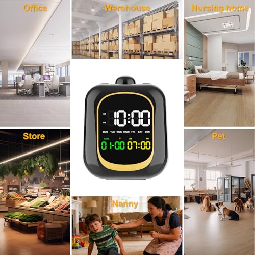 hidden camera clock wifi full hd 2k indoor spy security camera clip an