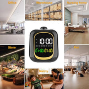 hidden camera clock wifi full hd 2k indoor spy security camera clip an