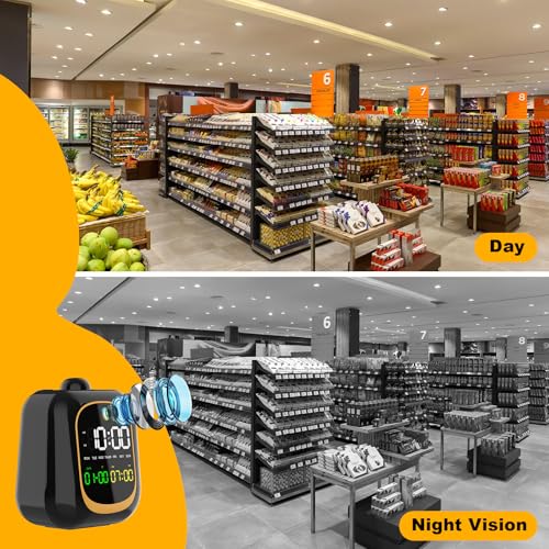 hidden camera clock wifi full hd 2k indoor spy security camera feature
