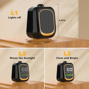 hidden camera clock wifi full hd 2k indoor spy security camera real us