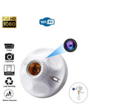 hidden camera lamp bulb for home office and business security rear des